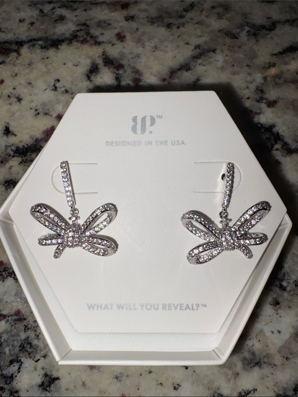 Bomb Party Bow Earrings